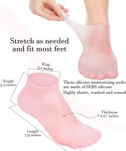 SilicSox silikonové hydratační ponožky