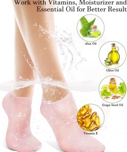 SilicSox silikonové hydratační ponožky